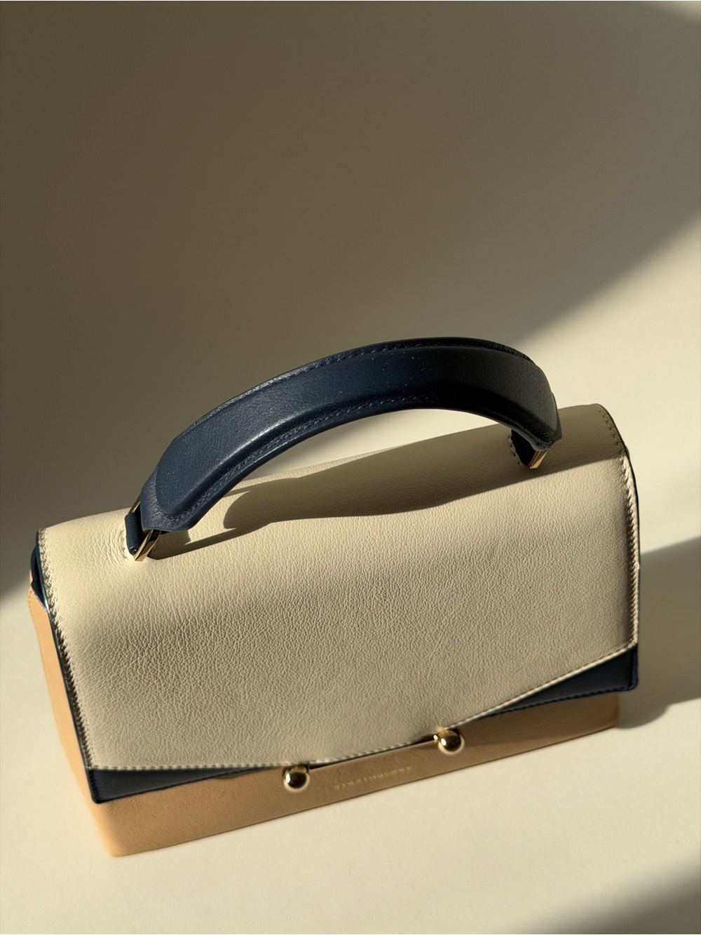 NEW IN BOX Strathberry Trinity Leather Tri-Colour Bag - Picture 5 of 16